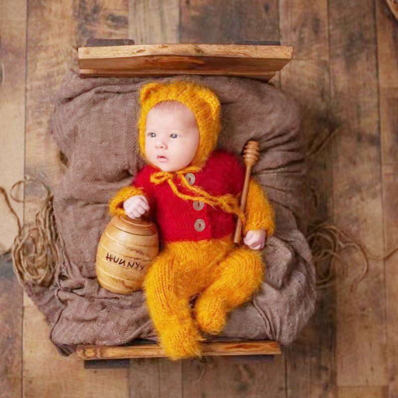 Baby Clothing Jumpers - Baby Outfit Baby Photography Props Knitted