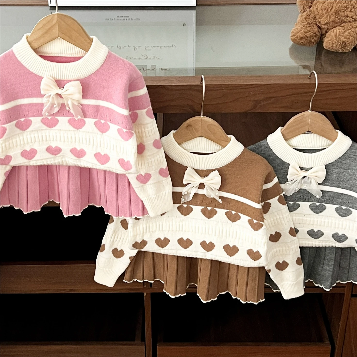 Baby Clothing Jumpers - Girl Suit 2025 Spring and Autumn