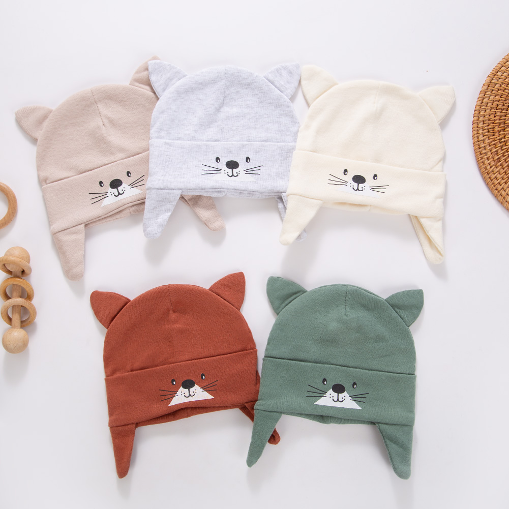 Baby Hat Beanie - Cotton Baby Boys Girls Turban Hats
