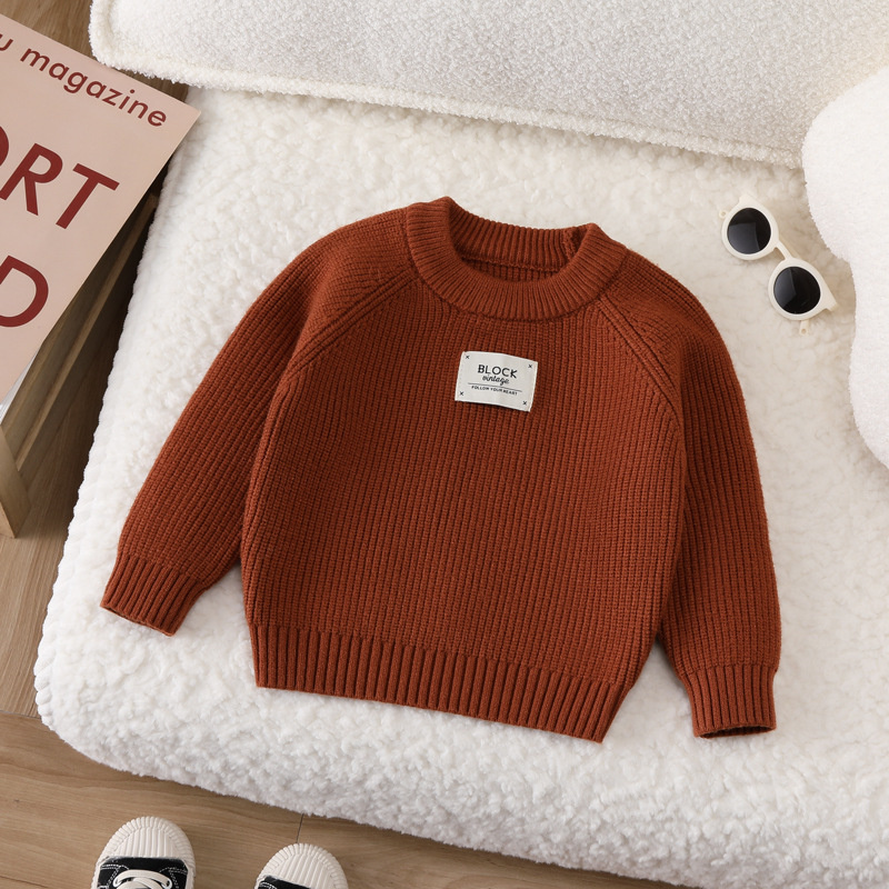 Baby Clothing Jumpers - Boys Girls Knit Sweaters Children Casual
