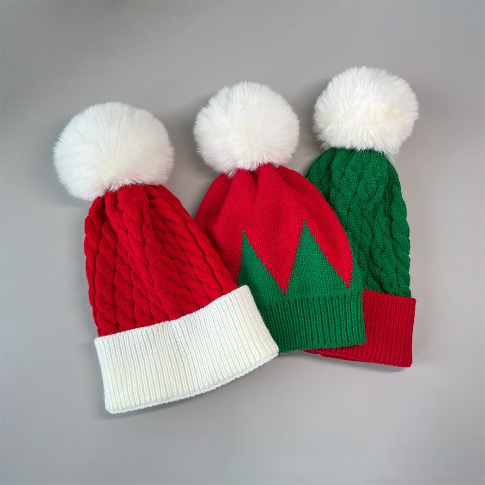 Winter Christmas Hat Fur Pom P - Baby Hat Beanie recensione e prezzo
