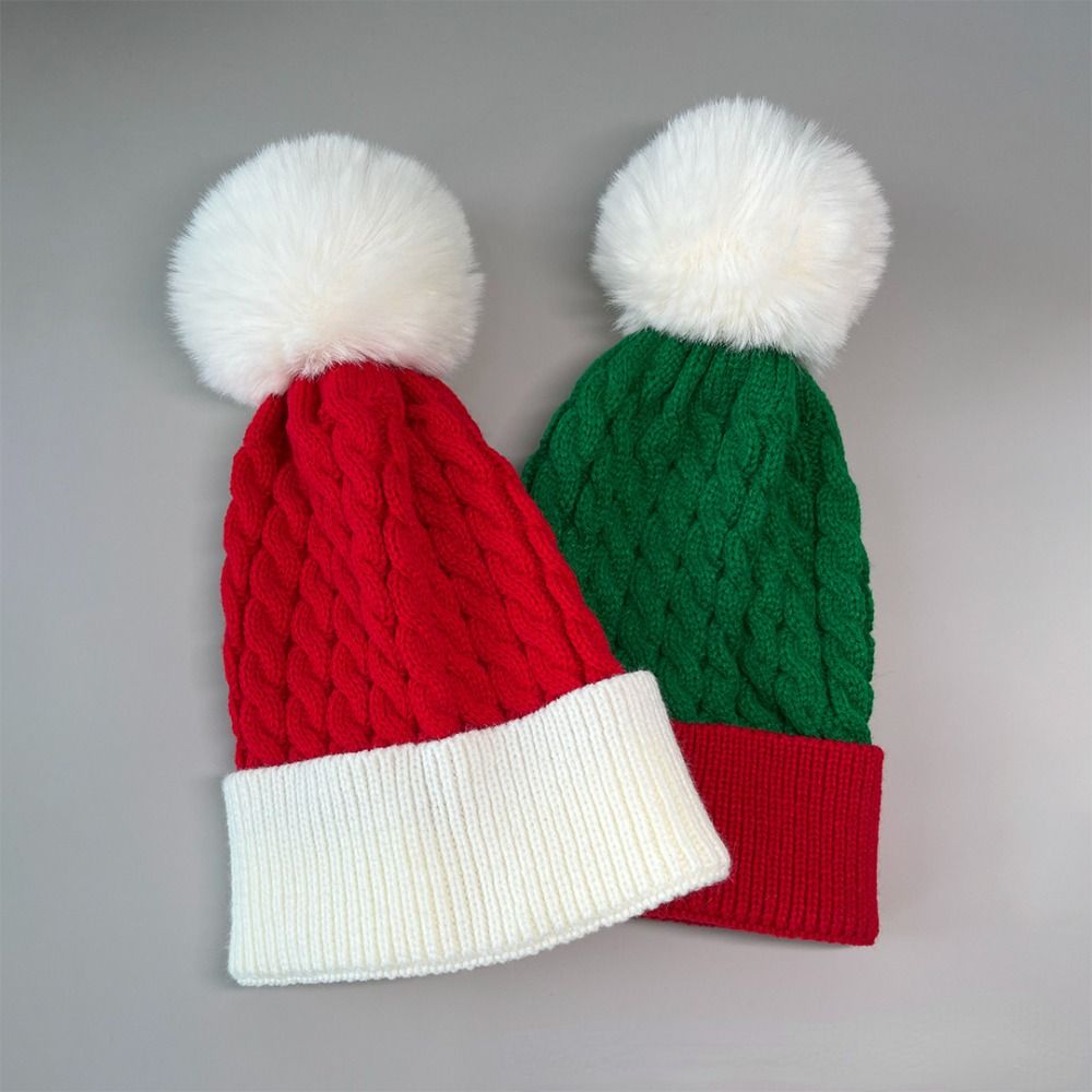 Winter Christmas Hat Fur Pom P - Baby Hat Beanie recensione e prezzo