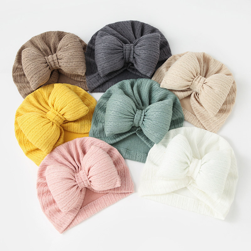 Cute Bowknot Baby Turban Hat S - Baby Hat Beanie recensione e prezzo