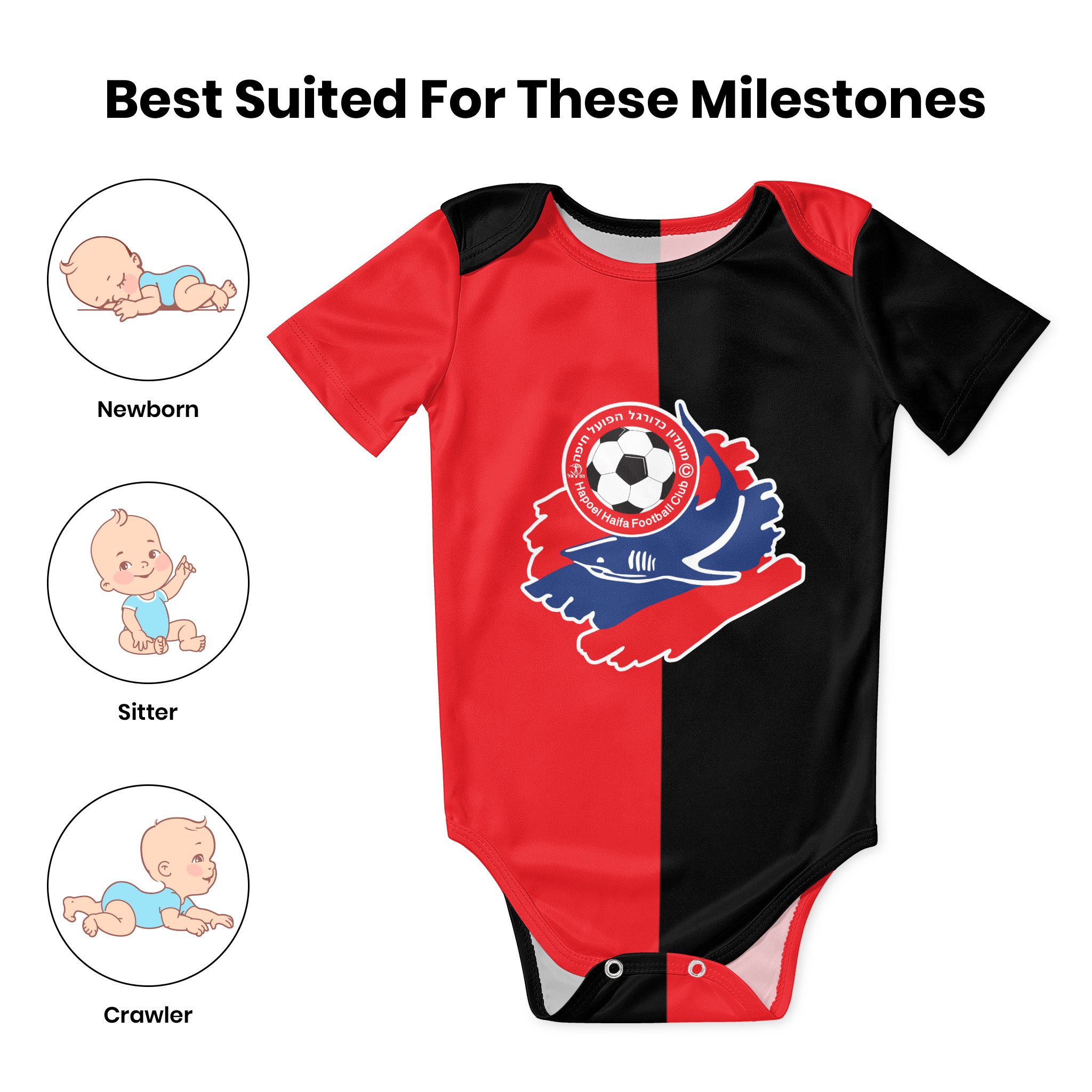 Hapoel Haifa Baby Bodysuit Uni - Baby Clothing Onesies recensione e prezzo