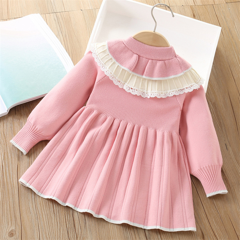 Baby Girls' Knitted Dress Chil - Baby Clothing Jumpers recensione e prezzo