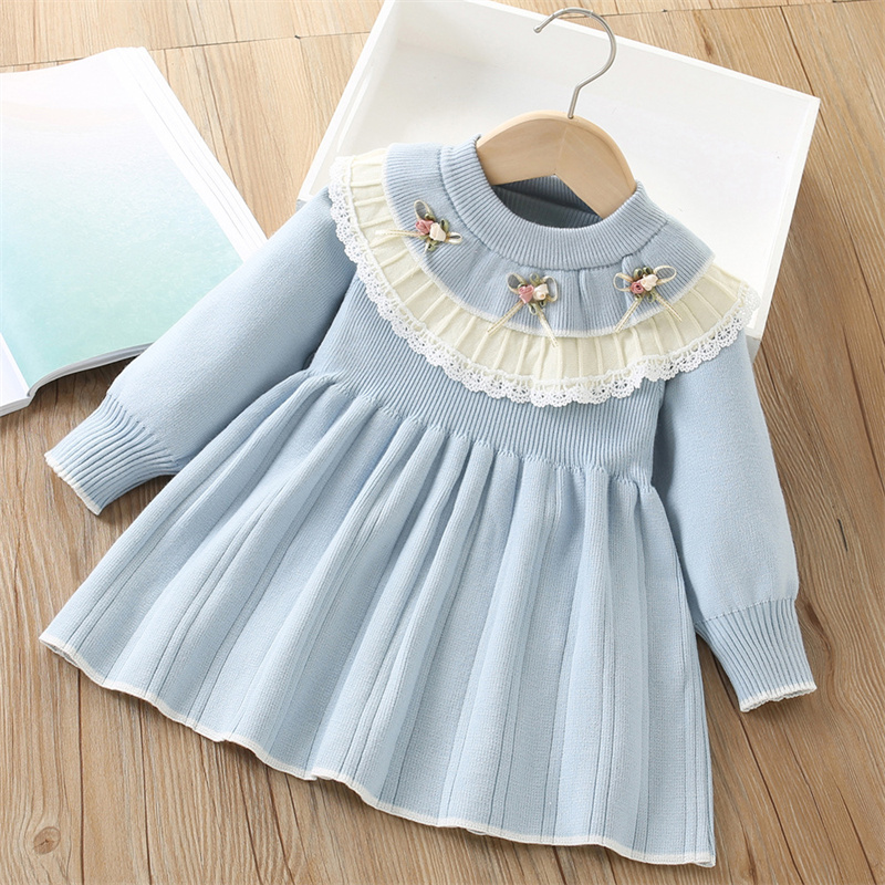 Baby Girls' Knitted Dress Chil - Baby Clothing Jumpers recensione e prezzo