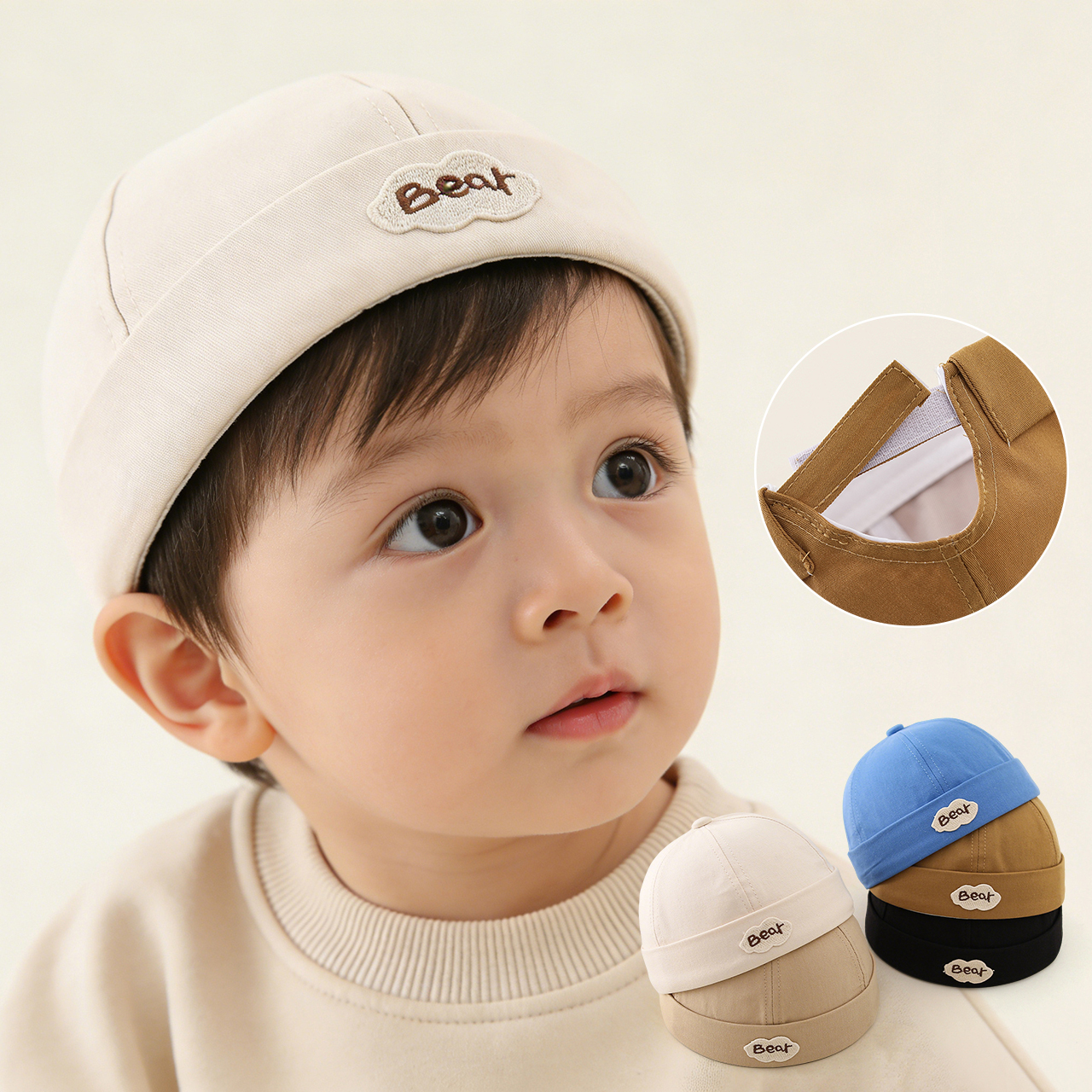 Cute Bear Baby Docker Hat Soli - Baby Hat Beanie recensione e prezzo
