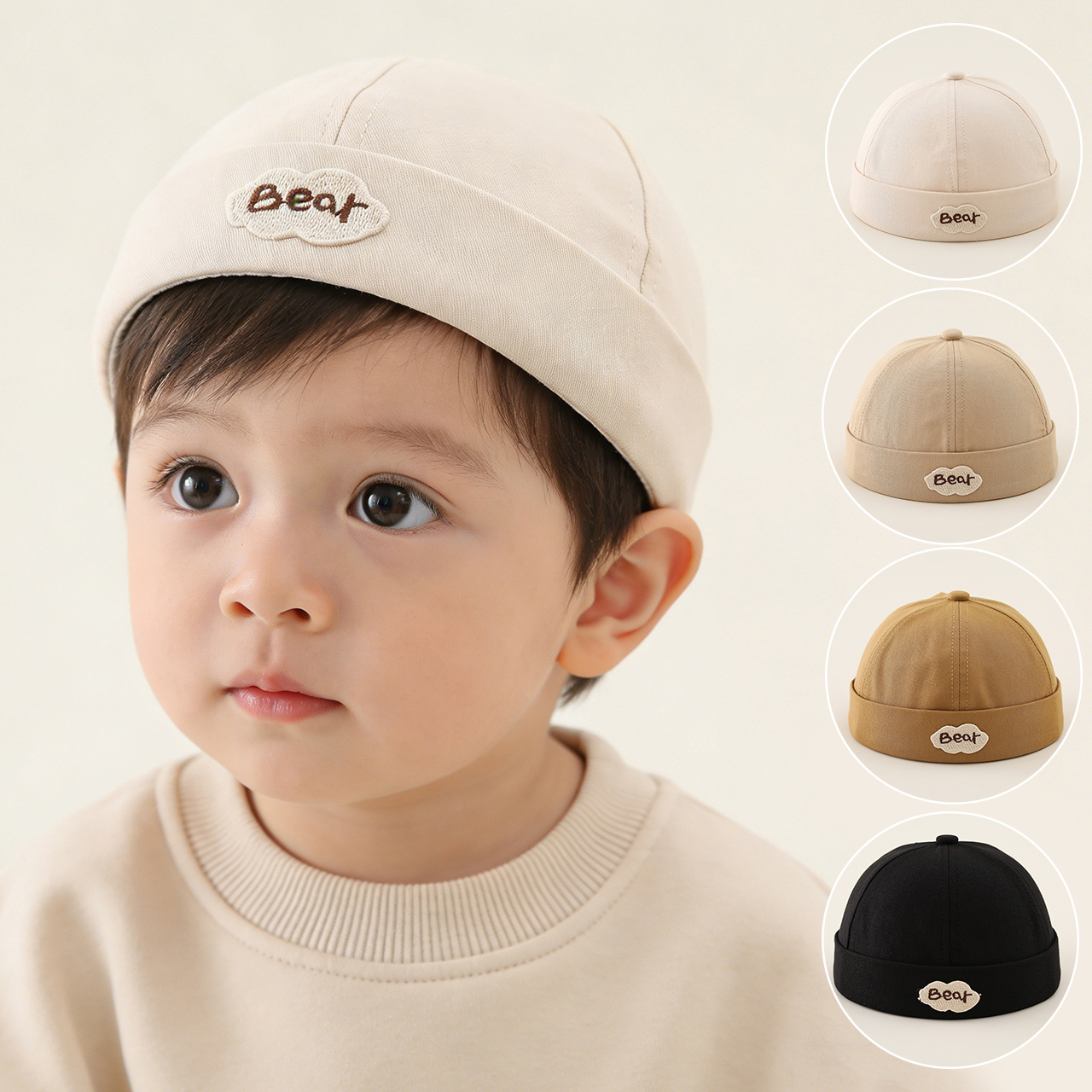 Cute Bear Baby Docker Hat Soli - Baby Hat Beanie recensione e prezzo