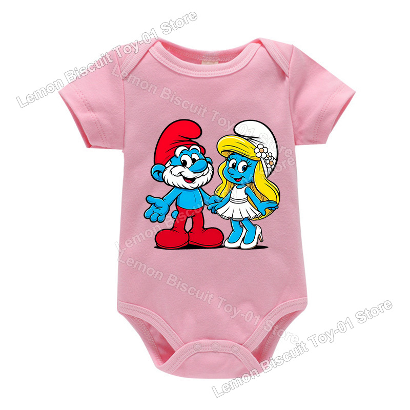 T-Smurfes Series Baby Romper C - Baby Clothing Onesies recensione e prezzo