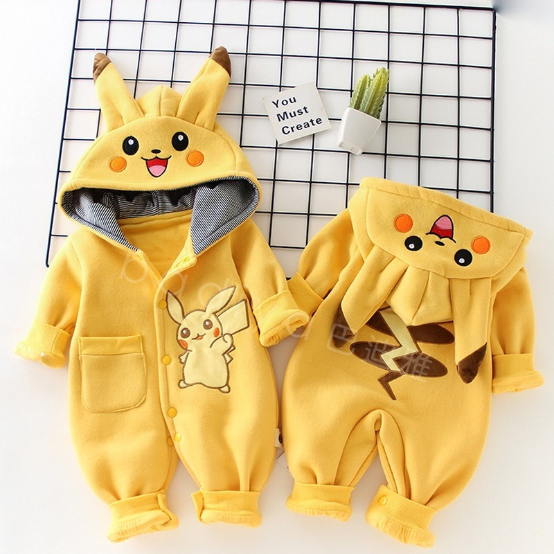 New Cute Cartoon Pokemon Pikac - Baby Clothing Onesies recensione e prezzo