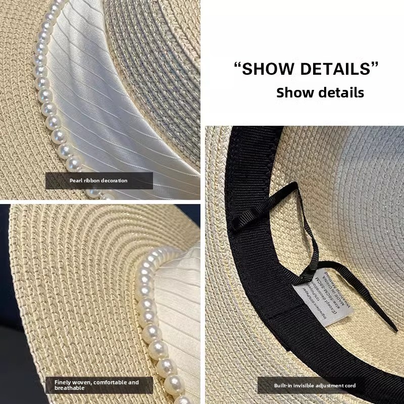 2025 New Style Hat Retro Flat  - Sun Hat Wide Brim recensione e prezzo