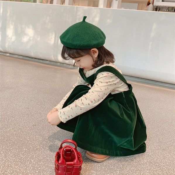 Girls Suspender Dress 2025 Spr - Baby Clothing Line recensione e prezzo