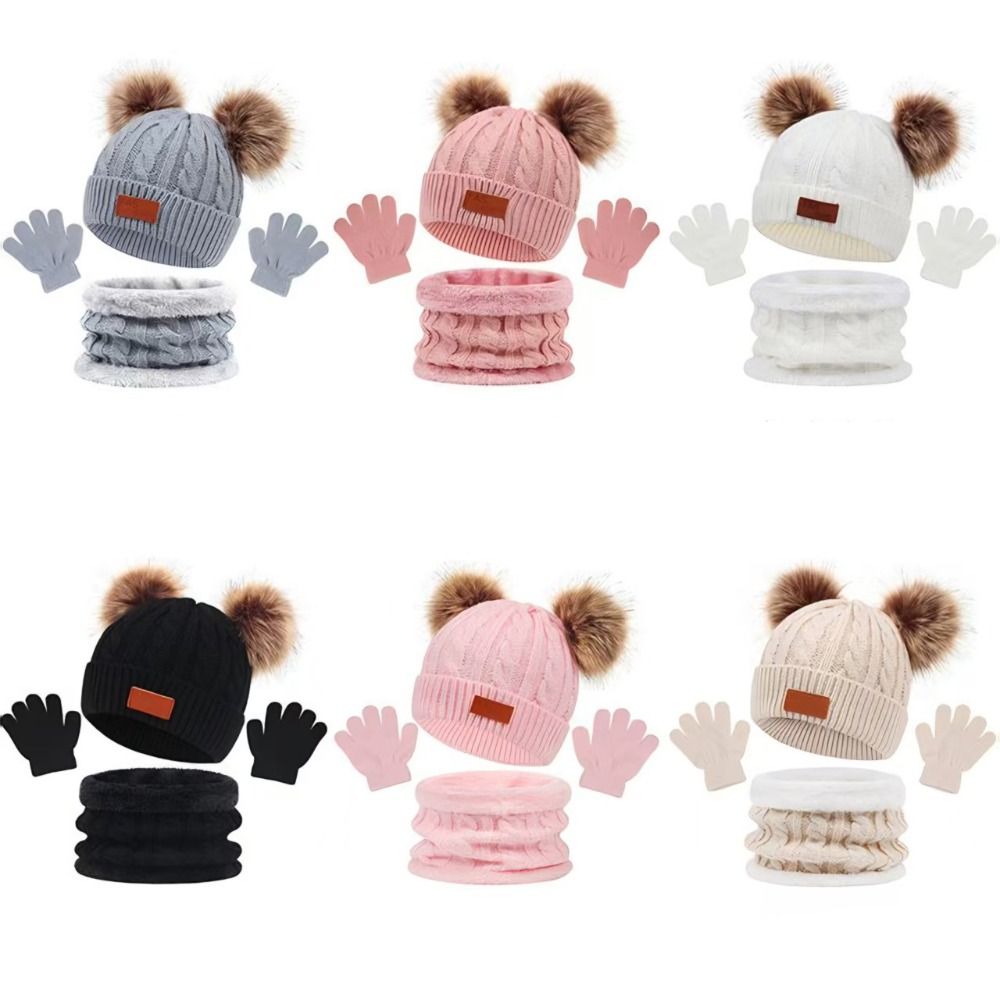 Solid Color Baby Hat Scarf Glo - Baby Hat Beanie recensione e prezzo