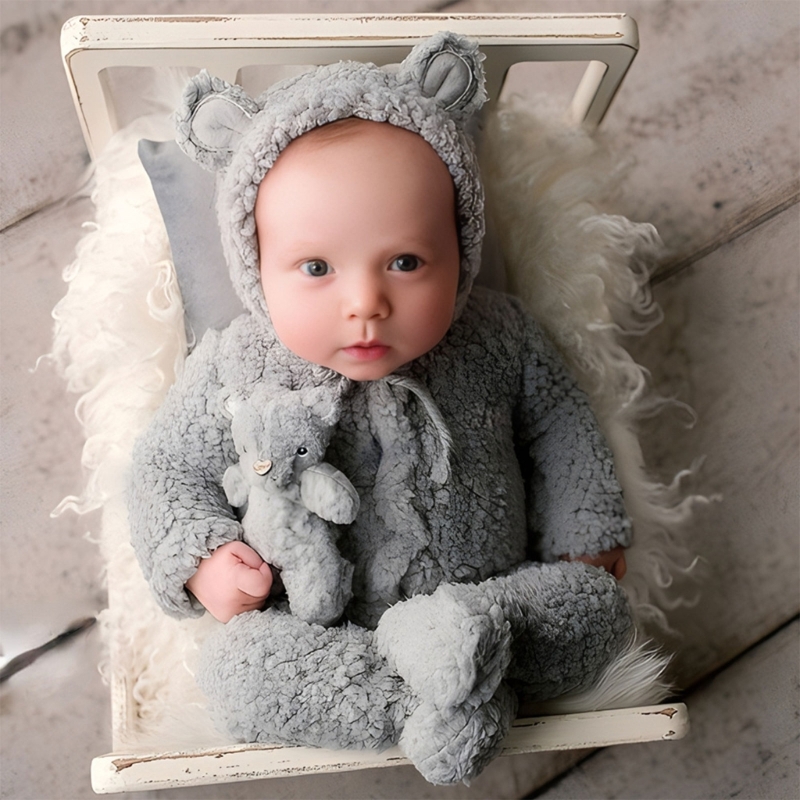2Pcs Photography Props for Bab - Baby Clothing Onesies recensione e prezzo