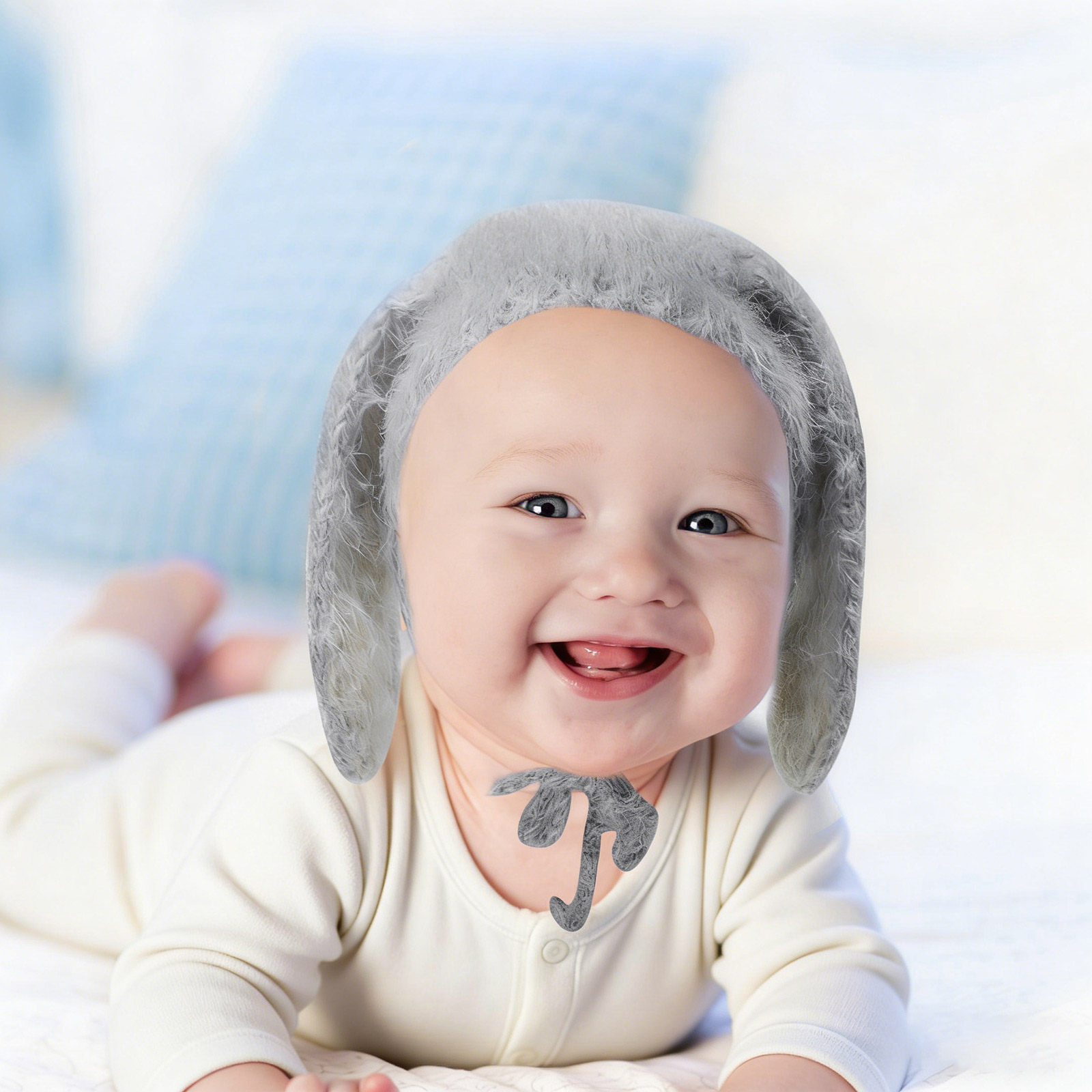 Newborn Warm Rabbit Ear Beanie - Baby Hat Beanie recensione e prezzo