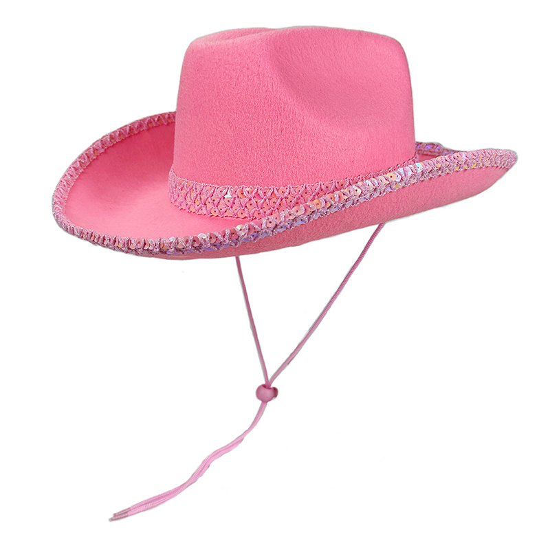 Women Men Sequin Cowgirl Hat S - Sun Hat Wide Brim recensione e prezzo