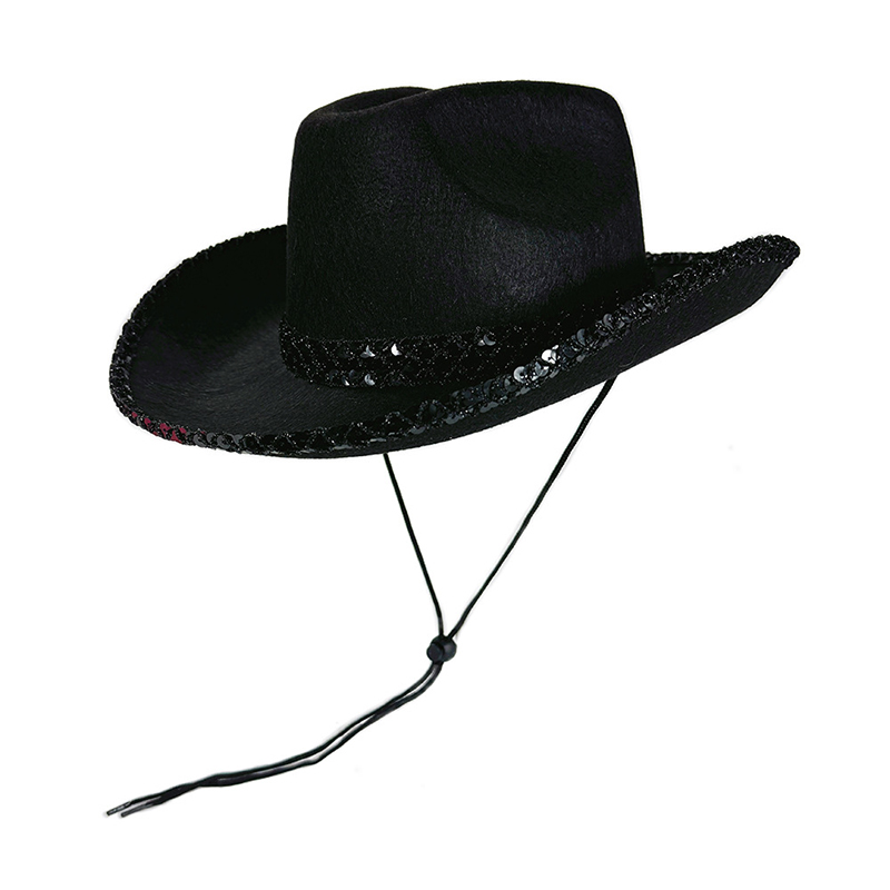 Women Men Sequin Cowgirl Hat S - Sun Hat Wide Brim recensione e prezzo