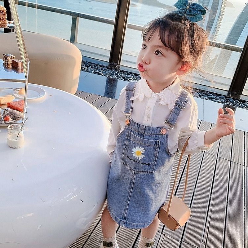 2-10Yrs Baby Girl Jean Suspend - Baby Clothing Line recensione e prezzo
