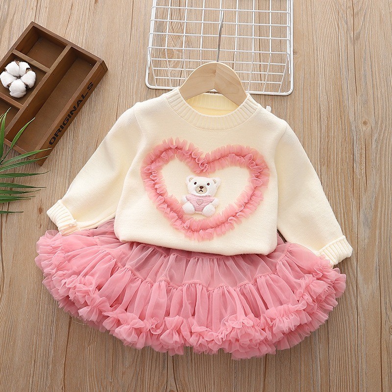 Girl's Jumper Set Autumn and W - Baby Clothing Jumpers recensione e prezzo