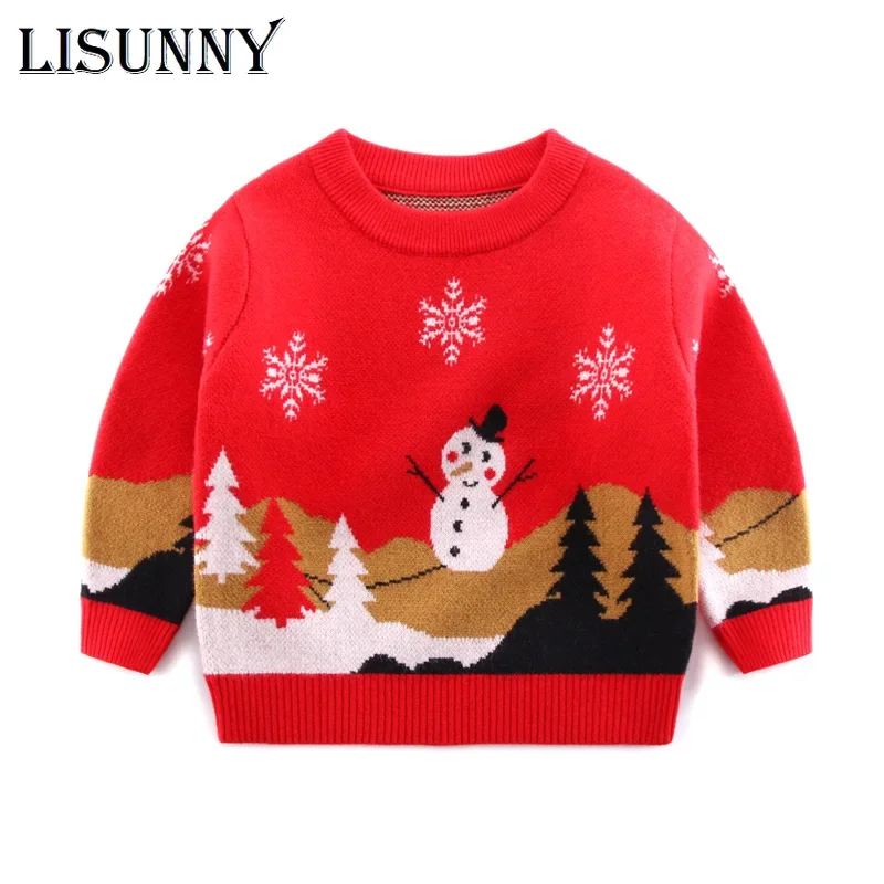 2025 Autumn Winter Kid Christm - Baby Clothing Jumpers recensione e prezzo
