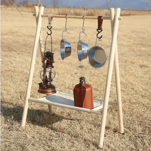 Solid wood portable hook rack  - Baby Clothing Display recensione e prezzo