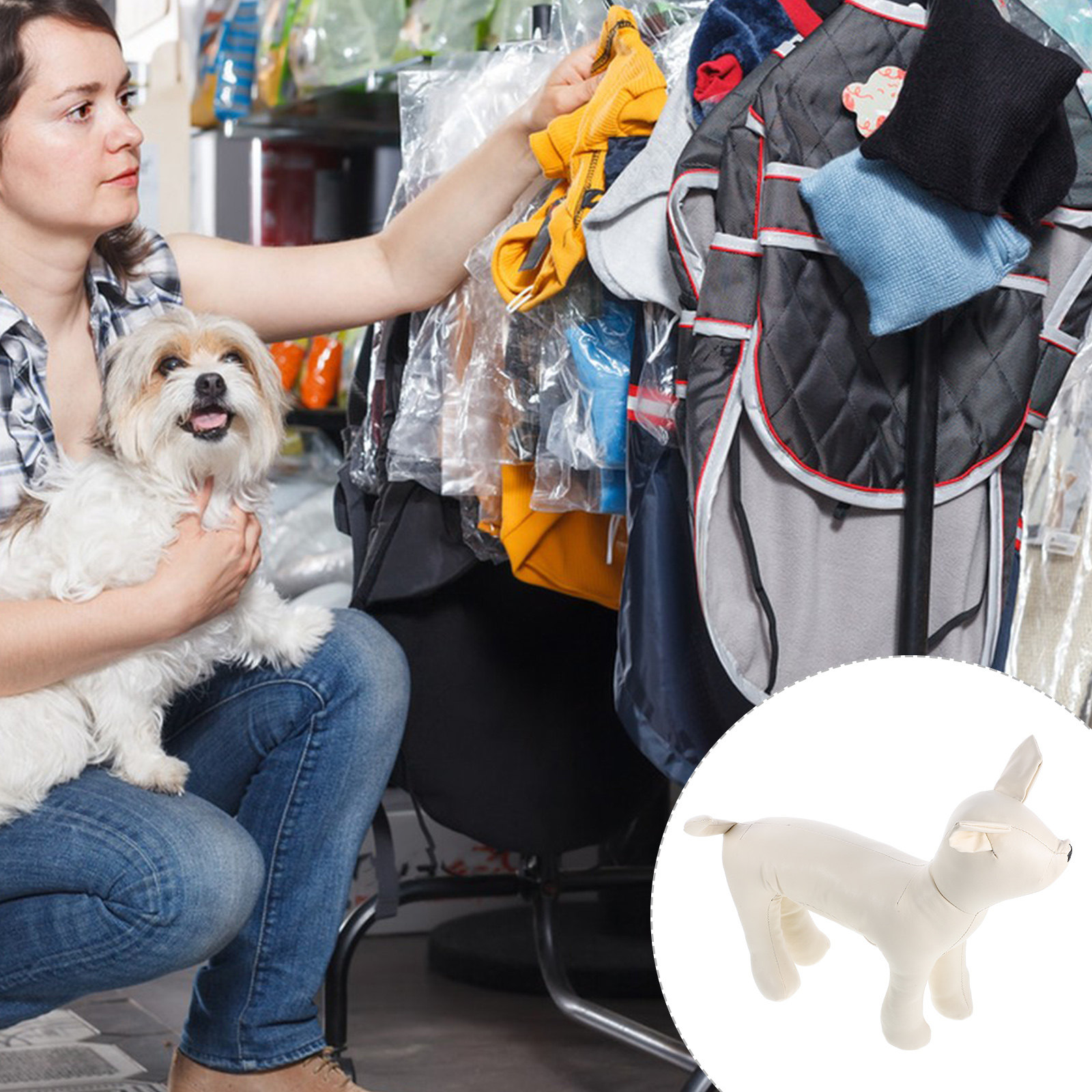 Sturdy Pet Dog Mannequin Reali - Baby Clothing Display recensione e prezzo