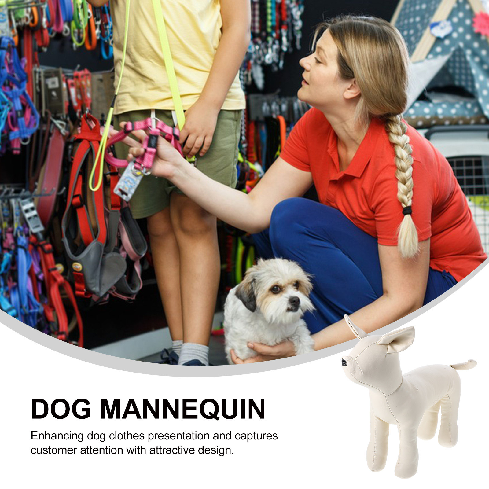 Sturdy Pet Dog Mannequin Reali - Baby Clothing Display recensione e prezzo
