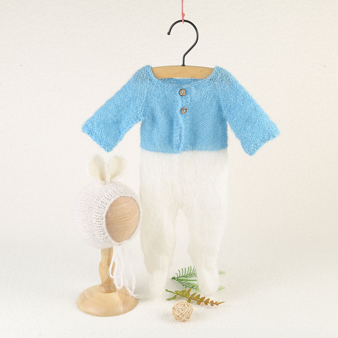 Vintage Knit Fluffy Teddy Bear - Baby Clothing Onesies recensione e prezzo