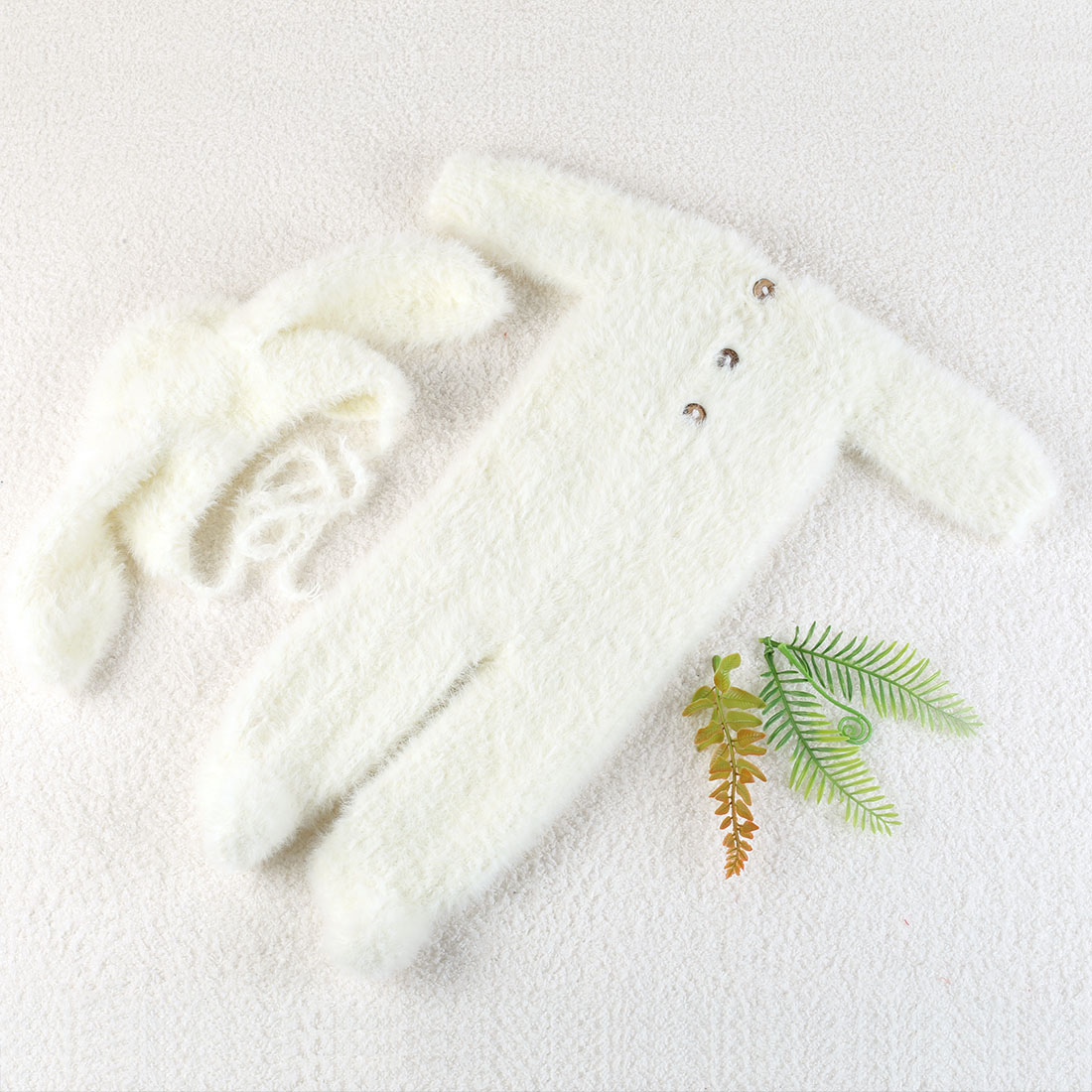 Vintage Knit Fluffy Teddy Bear - Baby Clothing Onesies recensione e prezzo