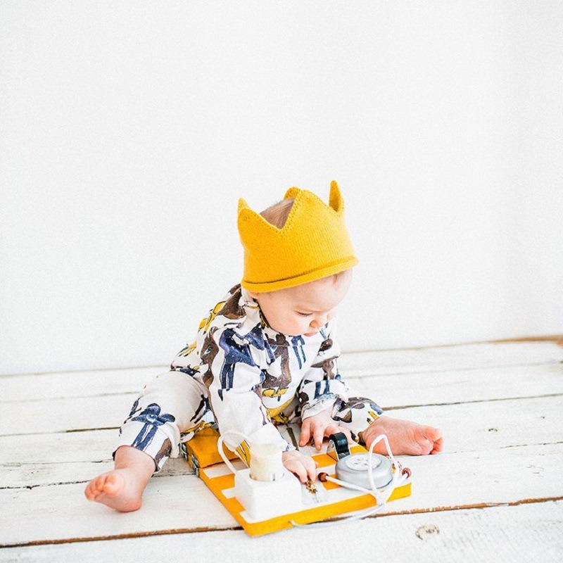 Knitted Crown Baby Headband Ha - Baby Hat Beanie recensione e prezzo
