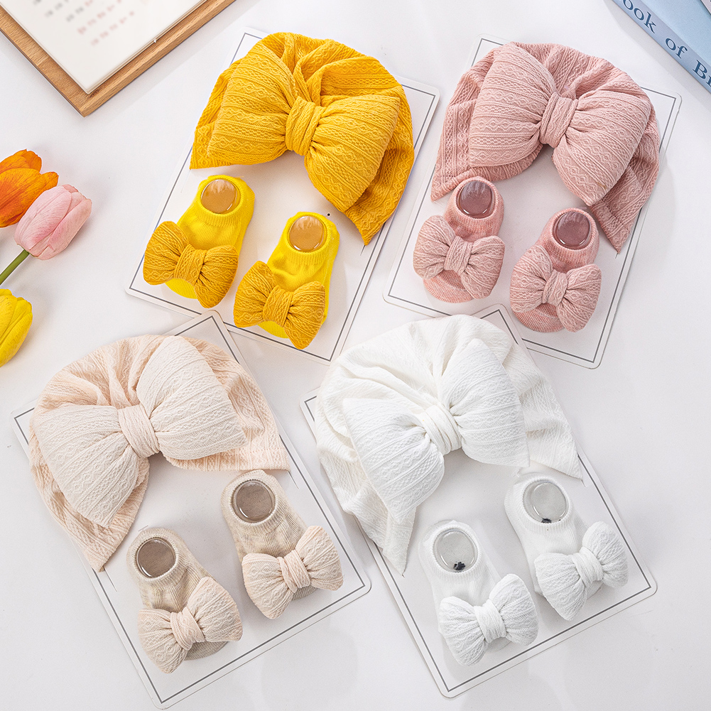 3Pcs/Set Baby Hats Socks Set B - Baby Hat Beanie recensione e prezzo