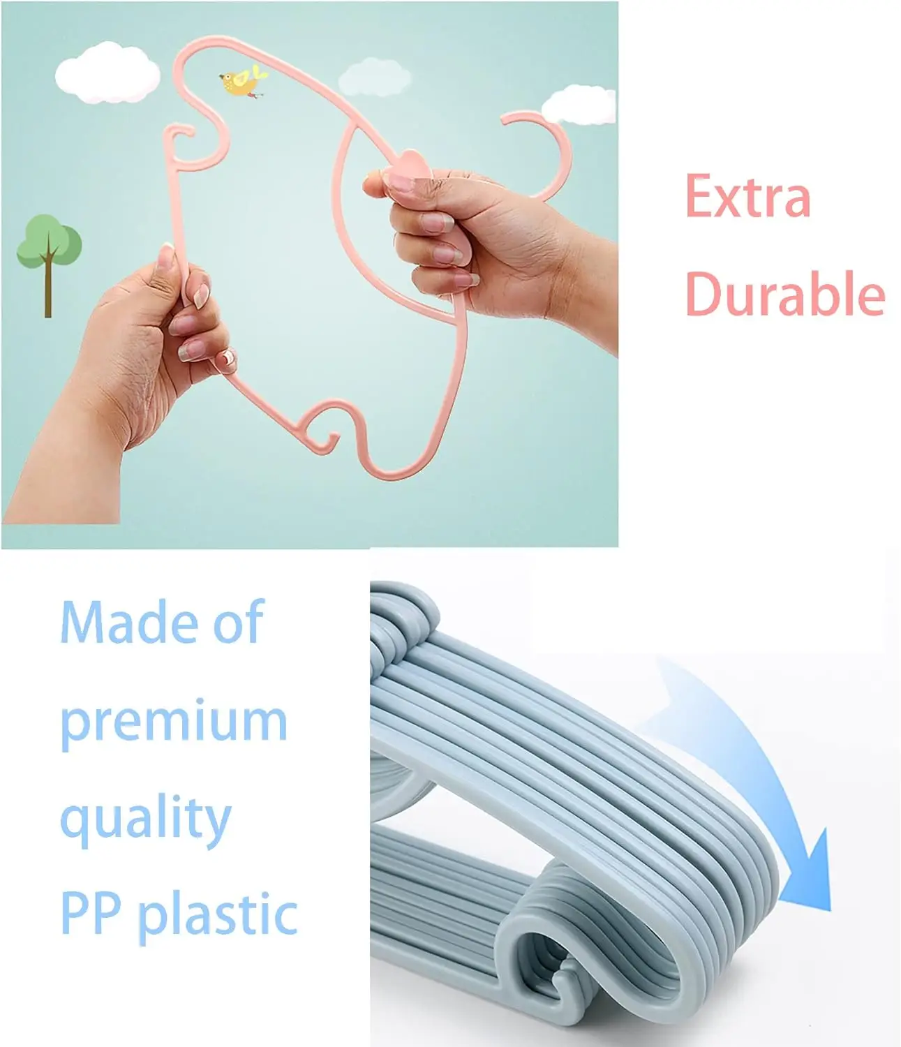 Baby Clothes Racks Plastic Tow - Baby Clothing Display recensione e prezzo