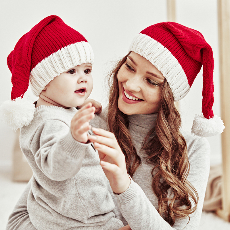Knitted Baby Christmas Hat Cut - Baby Hat Beanie recensione e prezzo
