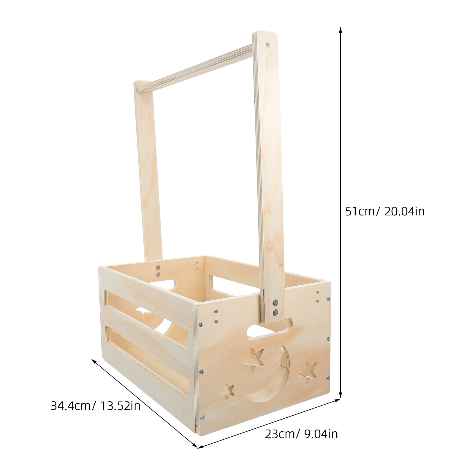 Portable Wood Laundry Hamper B - Baby Clothing Keepsake recensione e prezzo