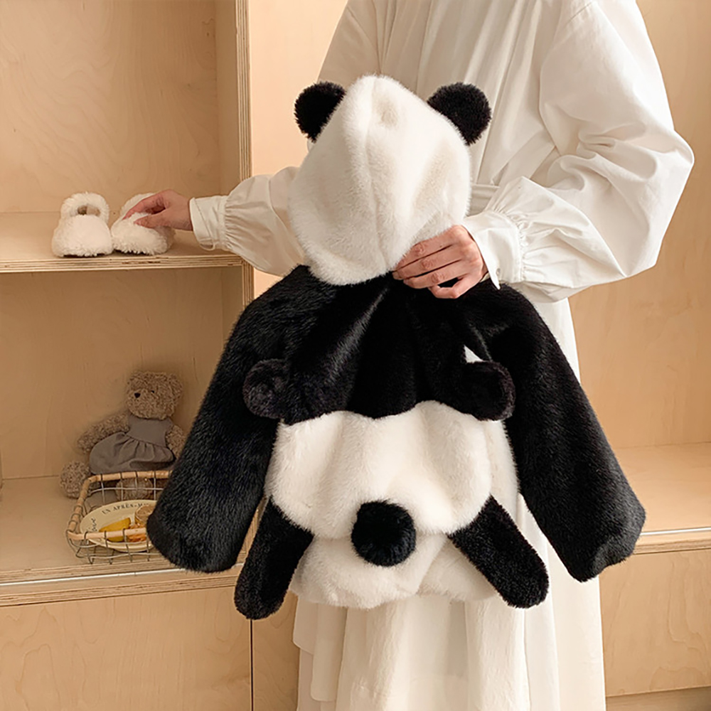 Cute Panda Design Winter Furry - Baby Clothing Line recensione e prezzo