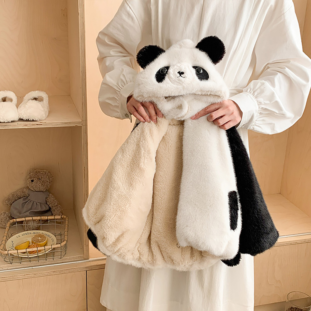 Cute Panda Design Winter Furry - Baby Clothing Line recensione e prezzo