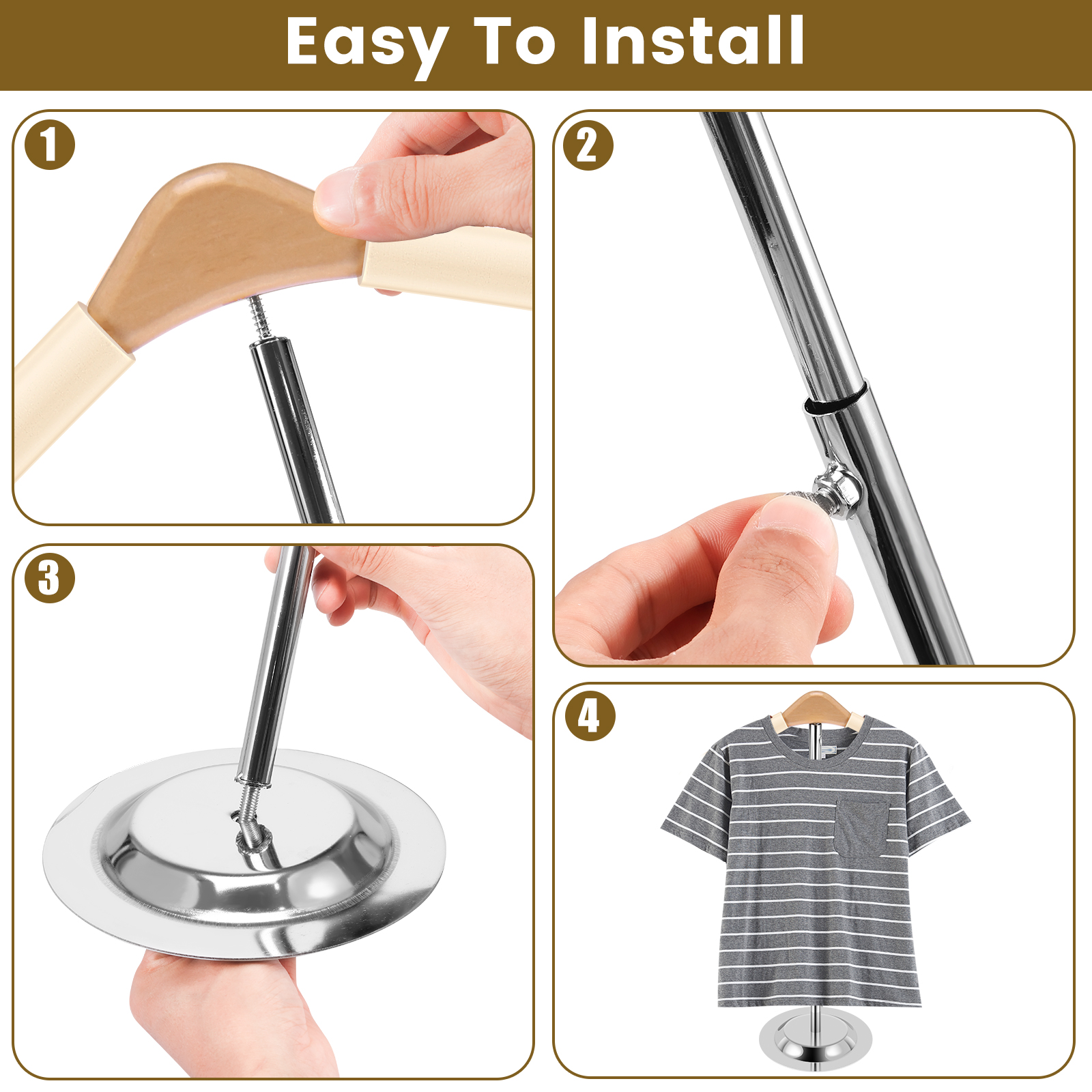 Adjustable T Shirt Display for - Baby Clothing Display recensione e prezzo